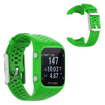 Polar M400 comfortable silicone watch band - Green