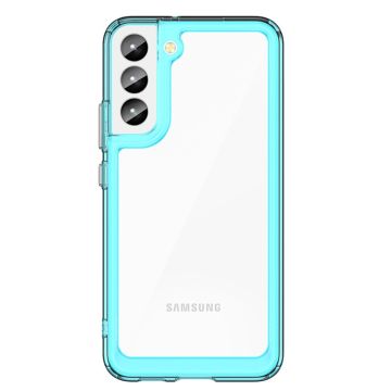 Samsung Galaxy S22 smart acrylic cover - Transparent Blue