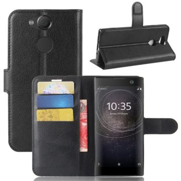 Classic Sony Xperia XA2 flip case - Black