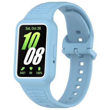 Huawei band 9 / 8 / 7 Integrated Silicone Strap Watch Case Replacement Wrist band  - Sky Blue