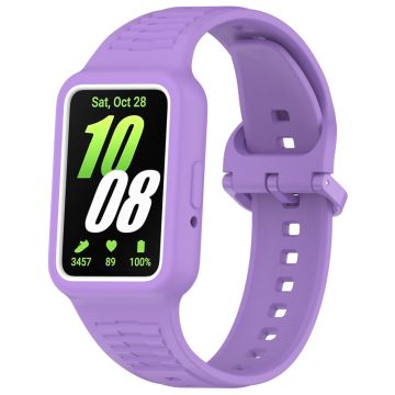 Huawei band 9 / 8 / 7 Integrated Silicone Strap Watch Case Replacement Wrist band  - Purple