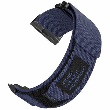 Huawei Watch D Outdoor Climbing Watch Strap Magic Tape Breathable Nylon Band - Midnight Blue