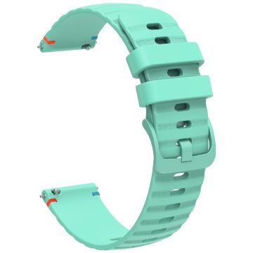 Samsung Galaxy Watch7 Universal 20mm Silicone Watch Strap - Teal Green