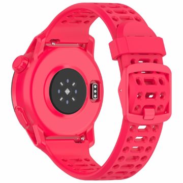 Coros Pace 2 / Apex 2 / Apex 42mm Silicone Watch Band Solid Color 20mm Watch Strap - Red