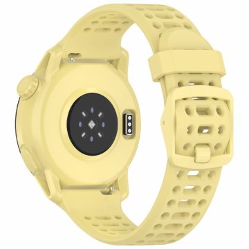 Coros Pace 3 / Apex 2 Pro / Apex Pro Silicone Watch Band Solid Color 22mm Watch Strap - Yellow