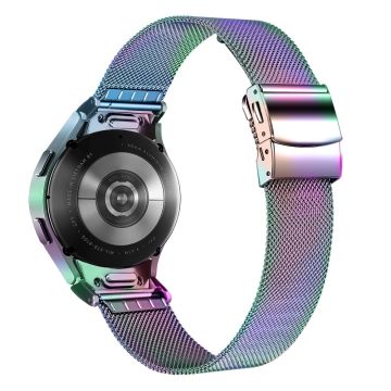 Samsung Galaxy Watch6 / Watch6 Classic Wrist Band Milanese 316L Stainless Steel Watch Strap - Colorful