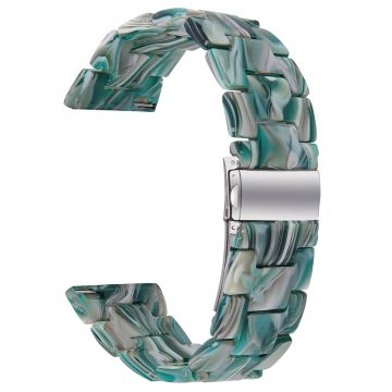 FITVII Resin Watch Band Waterproof Replacement Watch Strap - Green