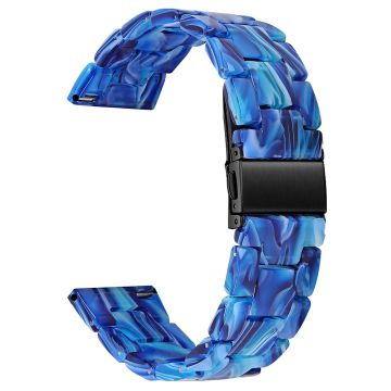 FITVII Waterproof Watch Strap Replacement Resin Watch Band - Blue