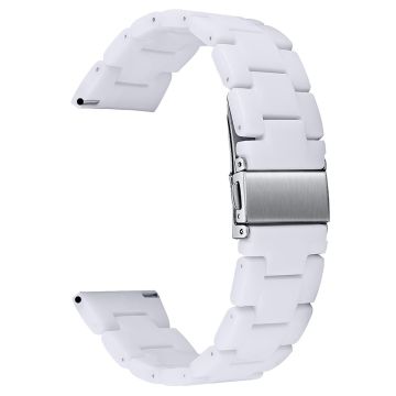 Replacement Band for KALINCO Waterproof Resin Sports Watch Strap - White