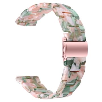 Replacement Band for KALINCO Waterproof Resin Sports Watch Strap - Pink / Green