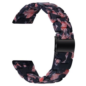 Replacement Band for KALINCO Waterproof Resin Sports Watch Strap - Black Pink