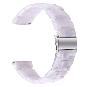 Waterproof Resin Strap for KALINCO Replacement Sports Watch Band - Glitter White