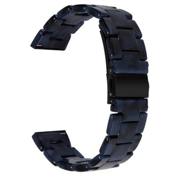 Waterproof Resin Strap for KALINCO Replacement Sports Watch Band - Dark Blue