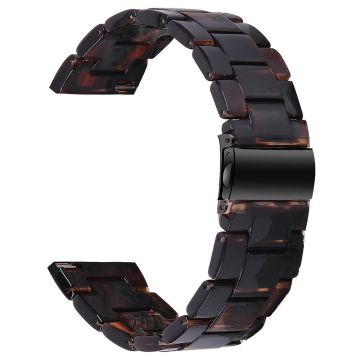 Waterproof Resin Strap for KALINCO Replacement Sports Watch Band - Dark Brown