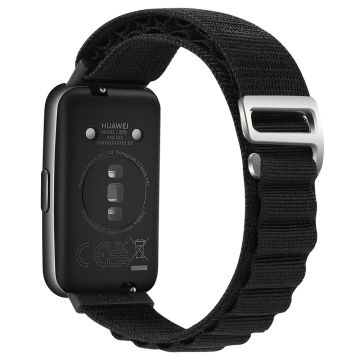 KALEBOL KLB-GSNL-001 Huawei Band 7 Wrist Band Adjustable Nylon Breathable Straps - Black