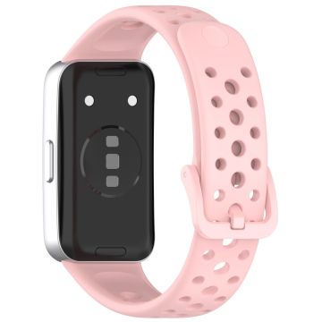 Huawei band 9 / 9 NFC / 8 / 8 NFC Breathable Holes Replacement bandsilicone Watch Strap - Pink