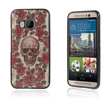 Westergaard HTC One M9 Cover - Flowers And Skull