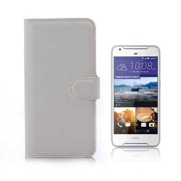 HTC Desire 650 wallet leather flip case - White