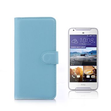 HTC Desire 650 wallet leather flip case - Blue