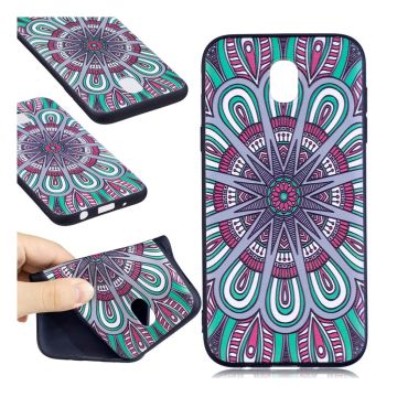 Samsung Galaxy J5 (2017) soft embossed pattern TPU case - Ancient Pattern