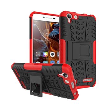 Lenovo K5 Solid kickstand case- Red