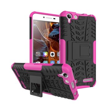 Lenovo K5 Solid kickstand case- Rose