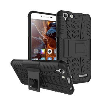 Lenovo K5 Solid kickstand case- Black