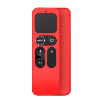 Apple TV 4K Y10 silicone remote controller cover - Red