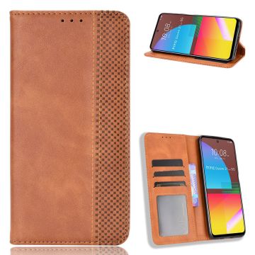 Bofink Vintage HTC Desire 21 Pro 5G leather case - Brown