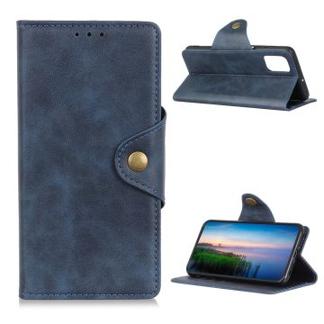 Alpha HTC Desire 21 Pro 5G flip case - Blue