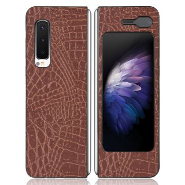 Croco case - Samsung Galaxy Fold 5G / Fold - Brown