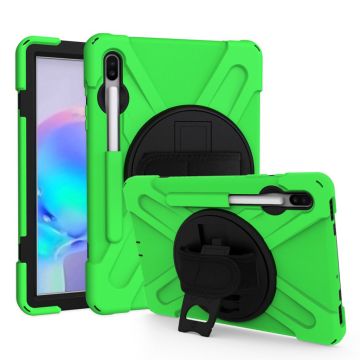 Samsung Galaxy Tab S6 X-Shape combo case - Green