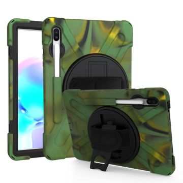 Samsung Galaxy Tab S6 X-Shape combo case - Camouflage