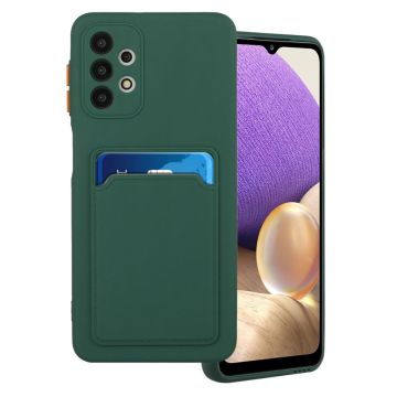 Card holder cover for Samsung Galaxy A52 5G - Dark Green