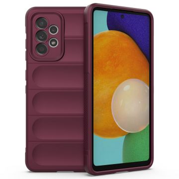 Soft gripformed cover for Samsung Galaxy A52s 5G / A52 5G / A52 - Wine Red