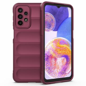 Soft gripformed cover for Samsung Galaxy A23 5G - Wine Red