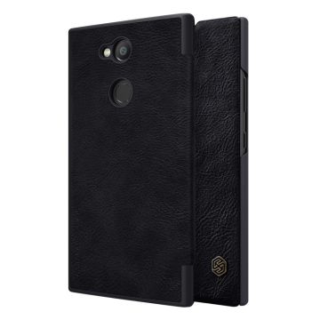 NILLKIN Qin Series Sony Xperia L2 leather flip case - Black