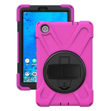 Lenovo Tab M8 (2nd Gen) FHD 360 swivel silicone case - Rose