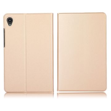 Leather case for Lenovo Tab M8 (2nd Gen) FHD - Gold