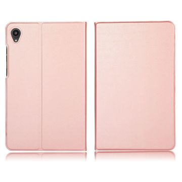 Leather case for Lenovo Tab M8 (2nd Gen) FHD - Rose Gold