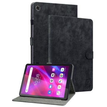 Lenovo Tab M7 (3rd Gen) pattern leather case - Black