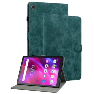 Lenovo Tab M7 (3rd Gen) pattern leather case - Green