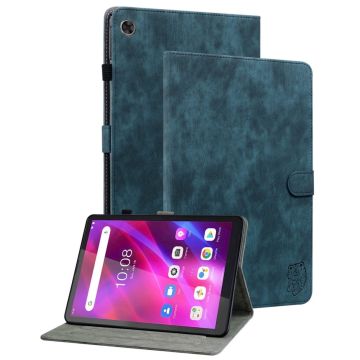 Lenovo Tab M7 (3rd Gen) pattern leather case - Dark Blue