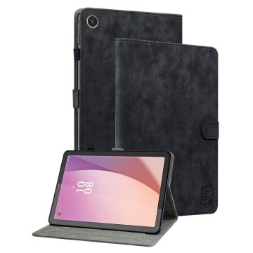 Lenovo Tab M8 (Gen 4) leather case - Black