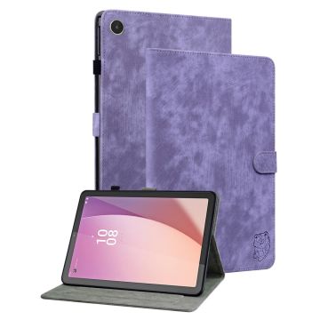 Lenovo Tab M8 (Gen 4) leather case - Purple