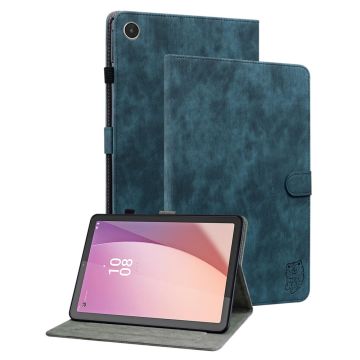 Lenovo Tab M8 (Gen 4) leather case - Dark Blue