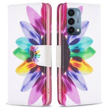 Wonderland OnePlus Nord N200 5G flip case - Sunflower