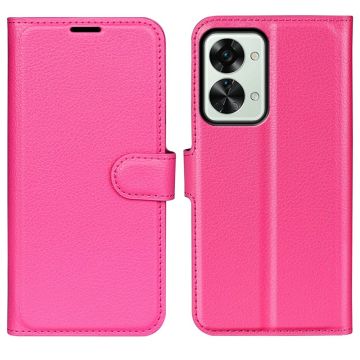 Classic OnePlus Nord 2T flip case - Rose