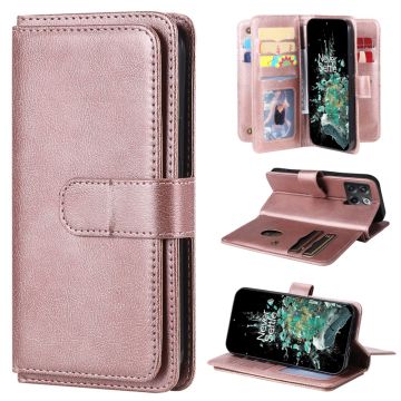 10-slot wallet case for OnePlus Ace Pro / 10T - Rose Gold