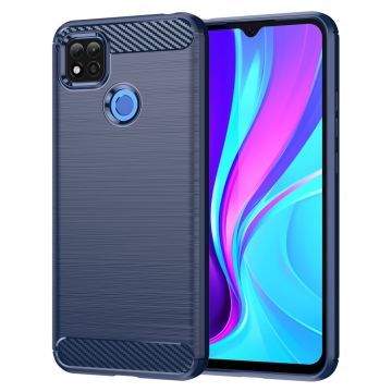 Carbon Flex case - Xiaomi Poco C3 / C31 / 9 Activ - Blue